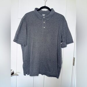 Lands’ End Grey Polo - Traditional Fit